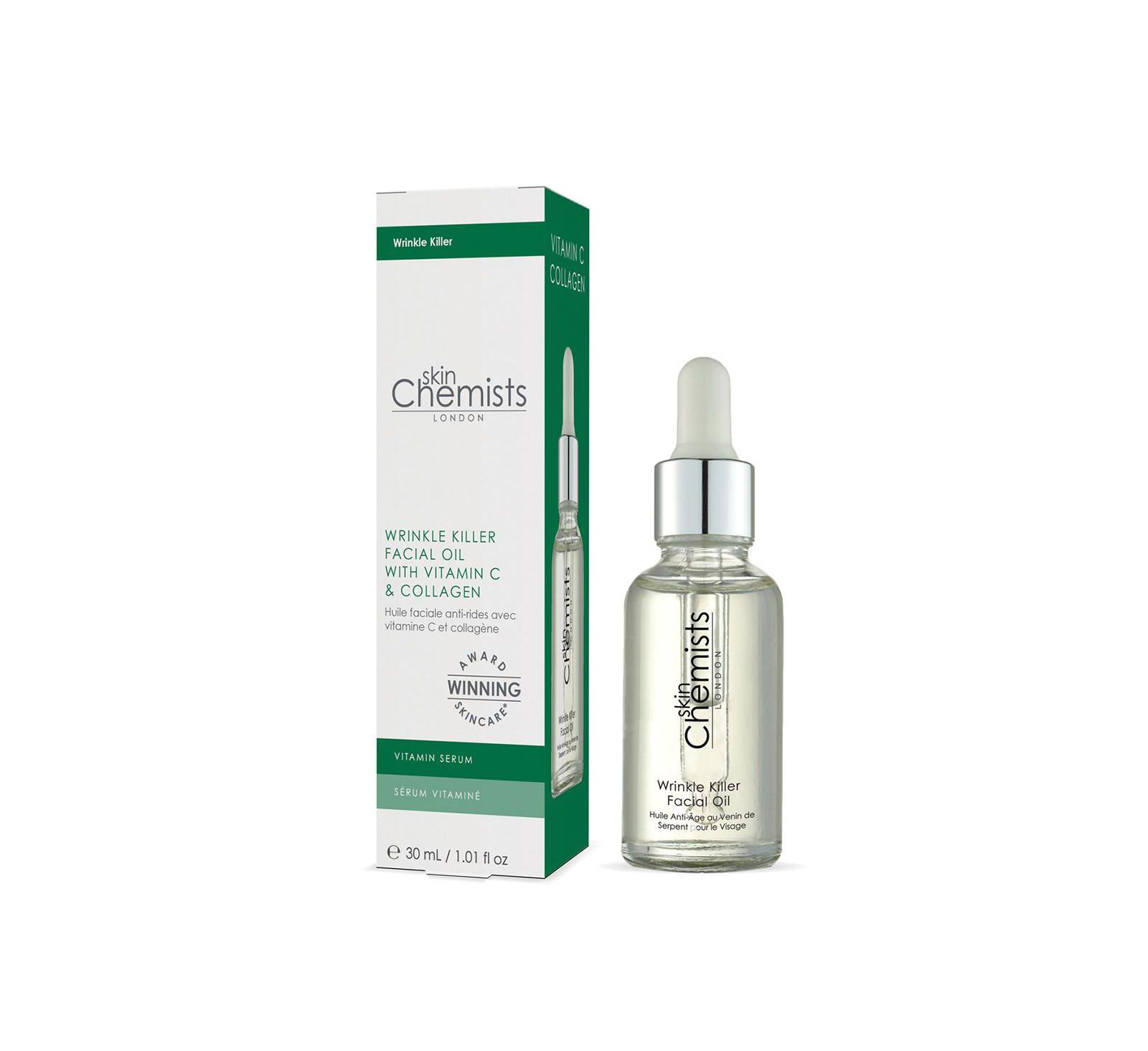 skinChemists Масло для лица против морщин Wrinkle Killer, 30ml