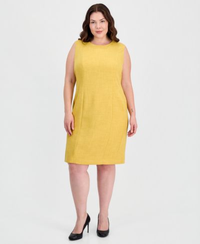 Платье-футляр Kasper Plus Size Sleeveless Sheath