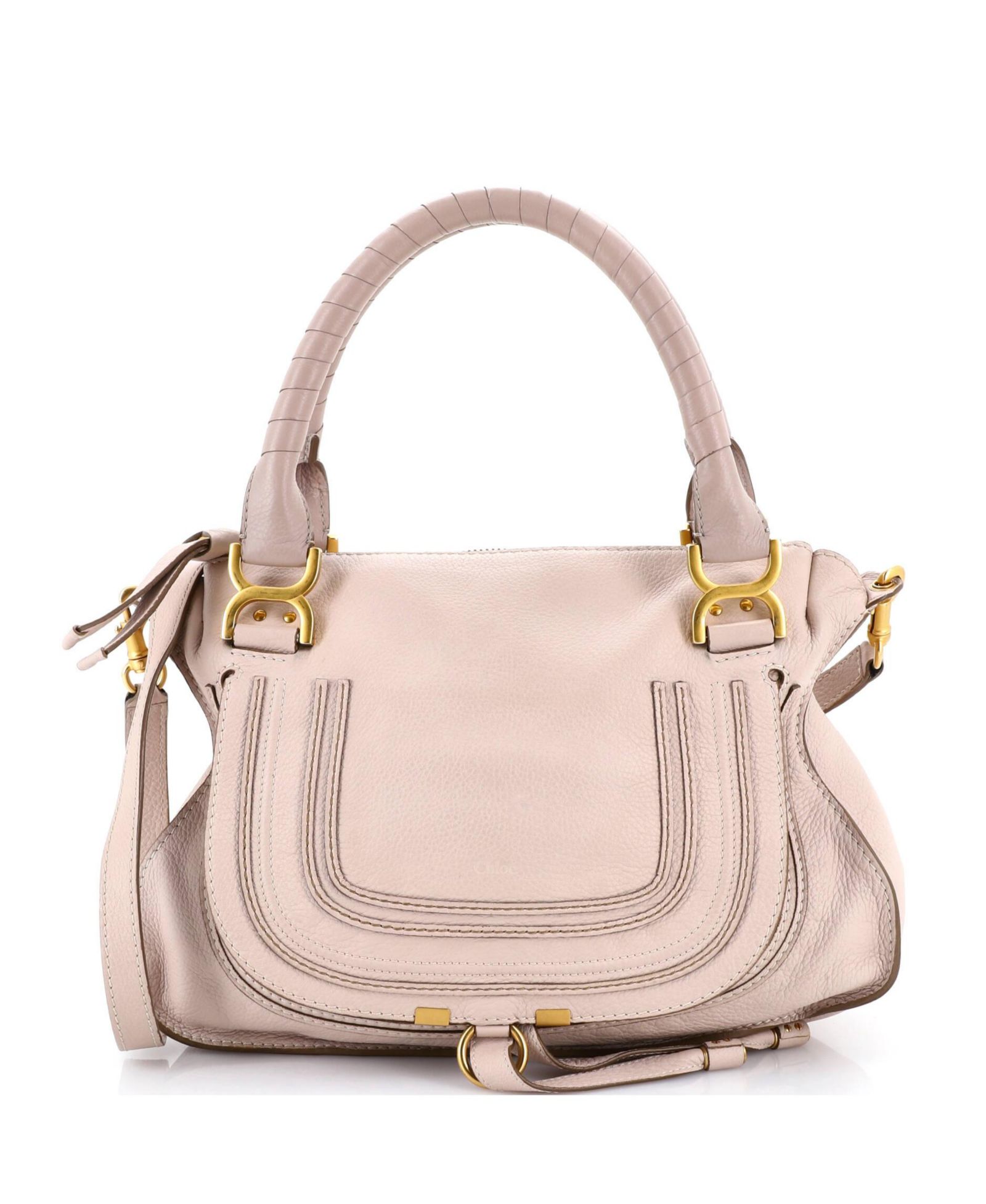 Pre-Owned Chloe Medium Marcie Satchel Leather