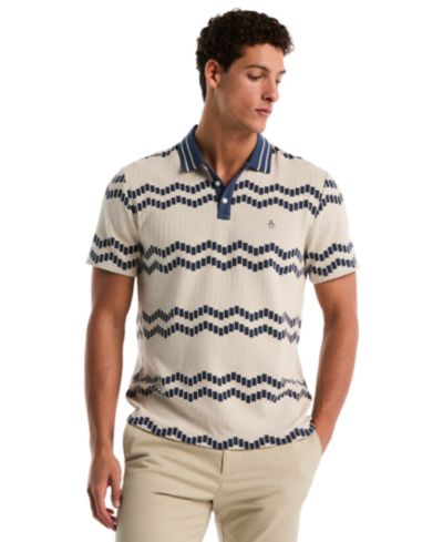 Original Penguin Men's Patterned Polo Shirt