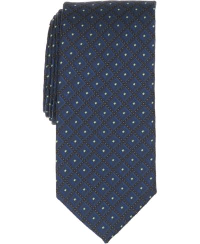 Мужской классический галстук Perry Ellis Bomar Classic Neat