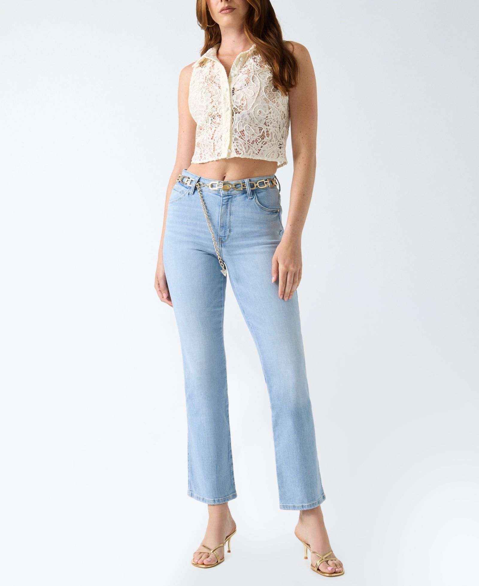 GUESS Women's Sleeveless Hudson Top