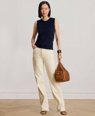 Женские джинсы Lauren Ralph Lauren High-Rise Straight Leg Denim