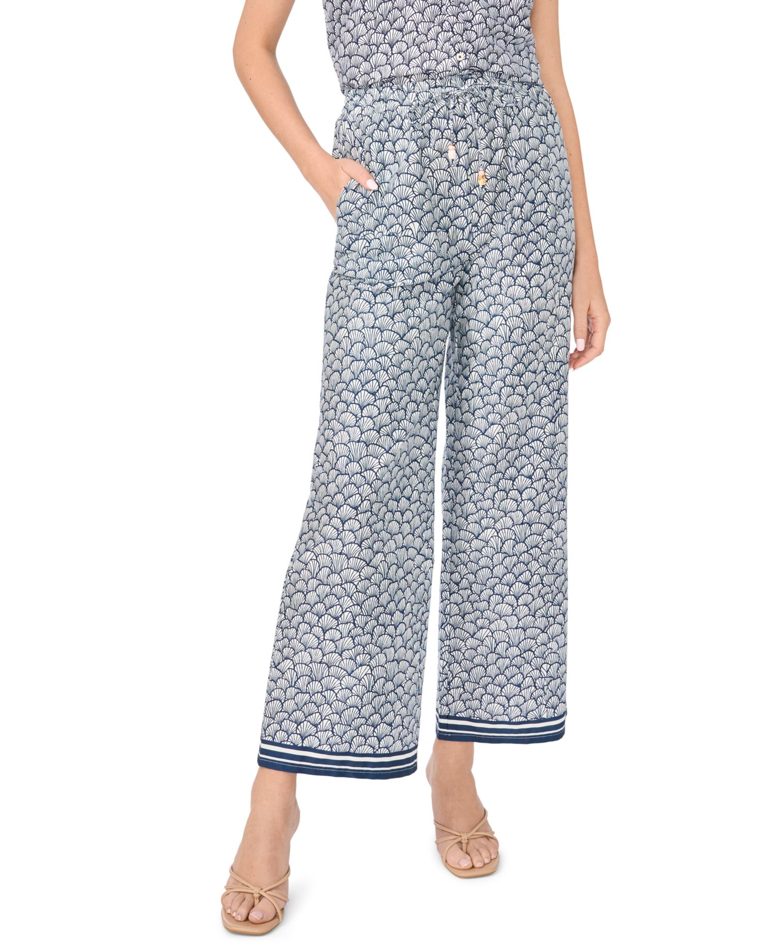 Женские брюки CeCe Mid-Rise Pull-On