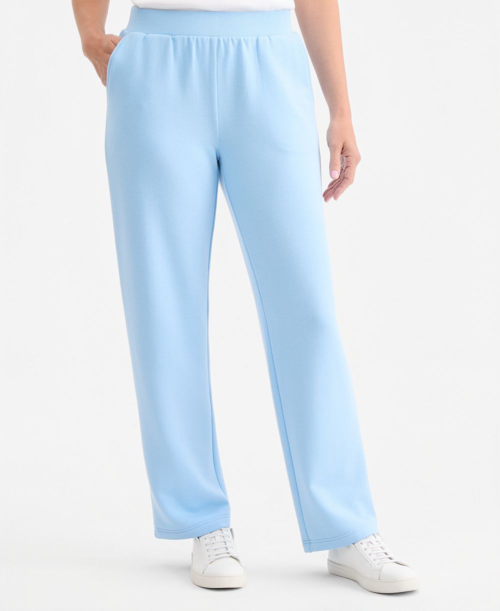 Style & Co Petite LuxLounge Pull-On Mid-Rise Pants, Macy's Exclusive