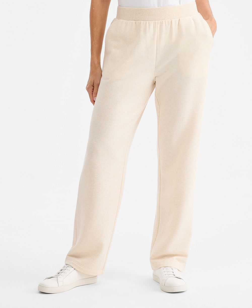 Style & Co Petite Mid-Rise LuxLounge Knit Sweatpants, Macy's Exclusive
