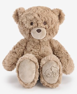 First Impressions Curly Faux Fur Embroidered Teddy Bear, Macy's Exclusive