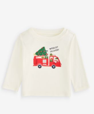 First Impressions Детская футболка с принтом пожарной машины для мальчиков, эксклюзив Macy's