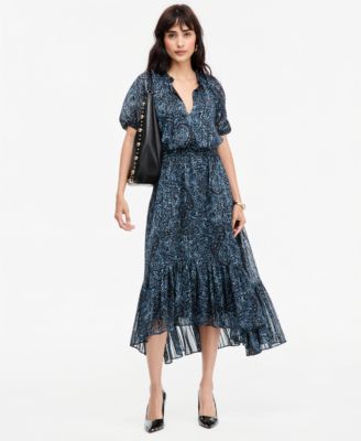I.N.C. International Concepts женское миди-платье с коротким рукавом и принтом, эксклюзив Macy's