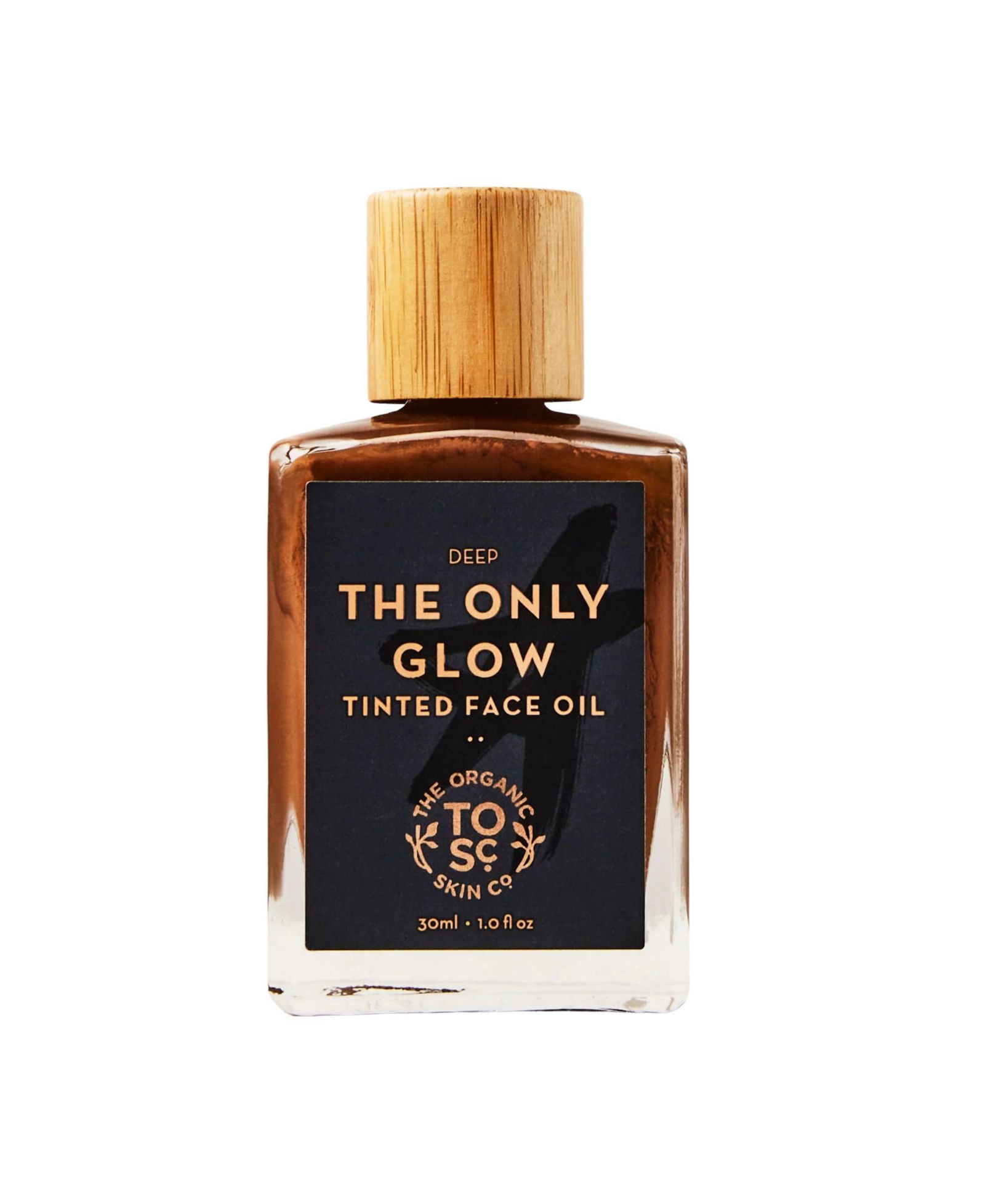 Масло для лица The Organic Skin Co. Only Glow Tinted (Deep), Moisturizer & Bronzer 1 fl oz