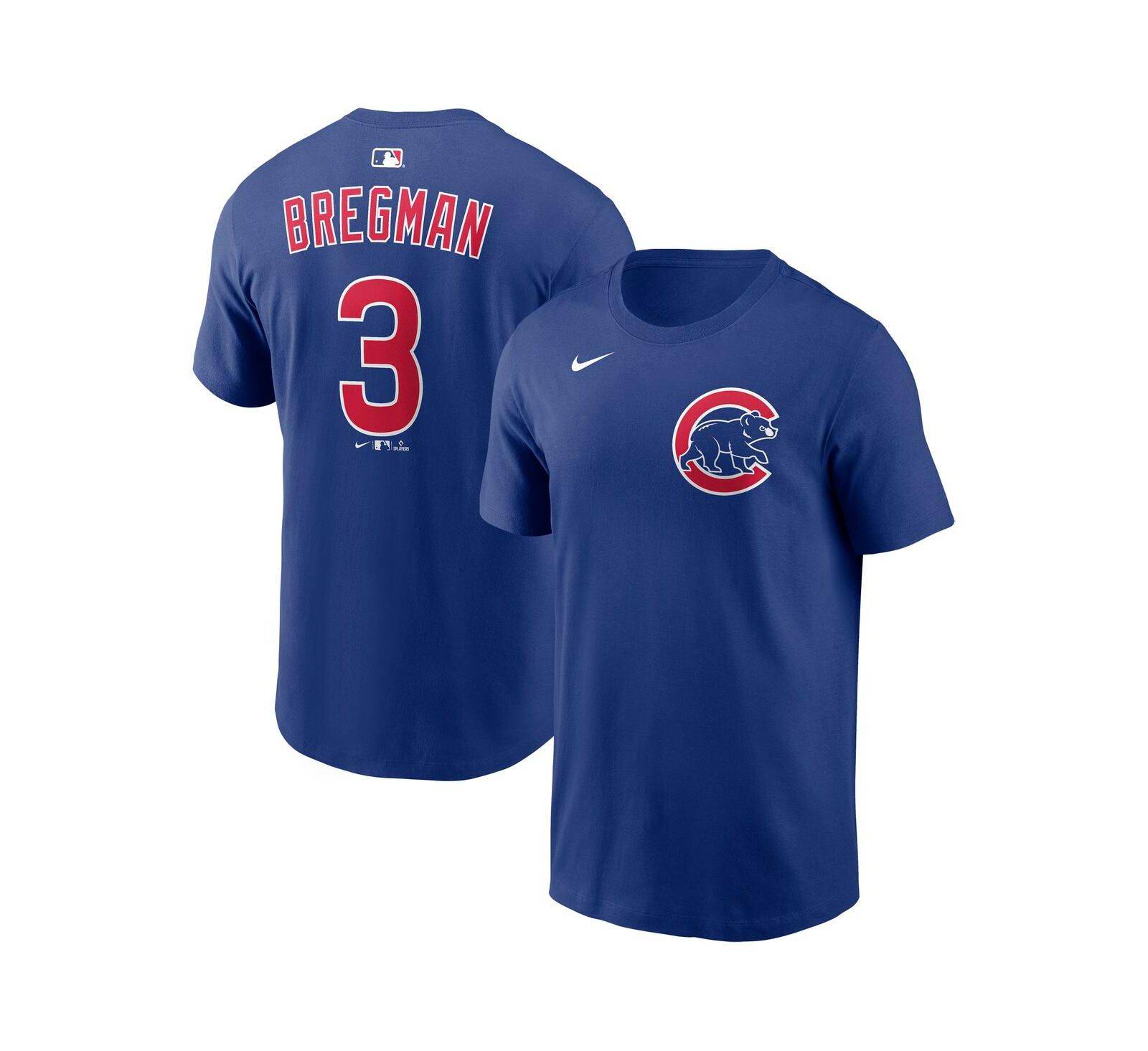 Мужская футболка Nike Alex Bregman Royal Chicago Cubs Home