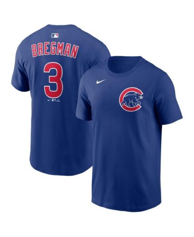 Мужская футболка Nike Alex Bregman Royal Chicago Cubs Home