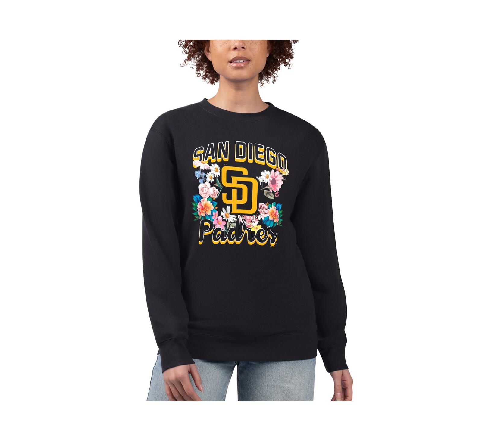 G-III 4Her by Carl Banks женский свитшот с графическим принтом San Diego Padres, черный