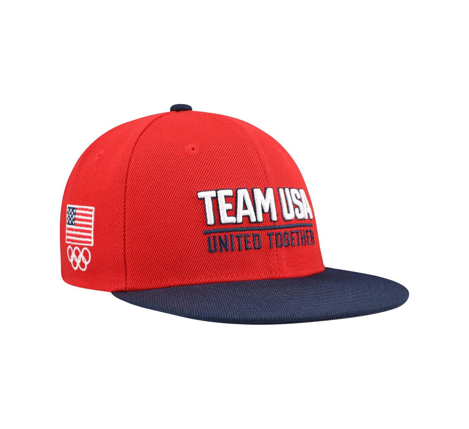 Кепка Outerstuff Team USA Red United Snapback для мальчиков и девочек