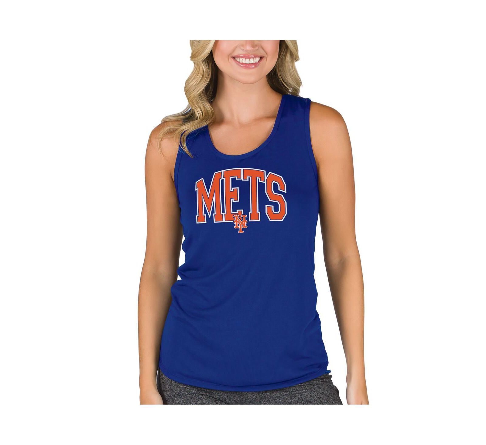 Concepts Sport Женский майка-топ для марафона Racerback в цвете Royal New York Mets
