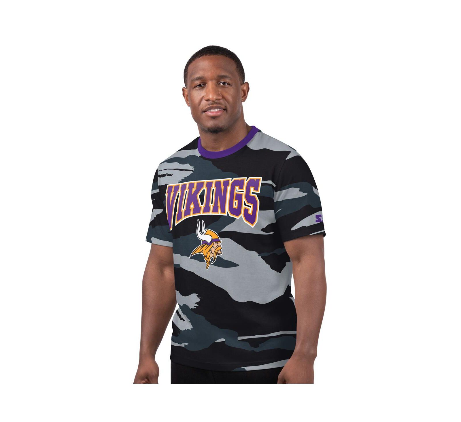 Футболка Starter Men's Gray Minnesota Vikings Thursday Night Gridiron
