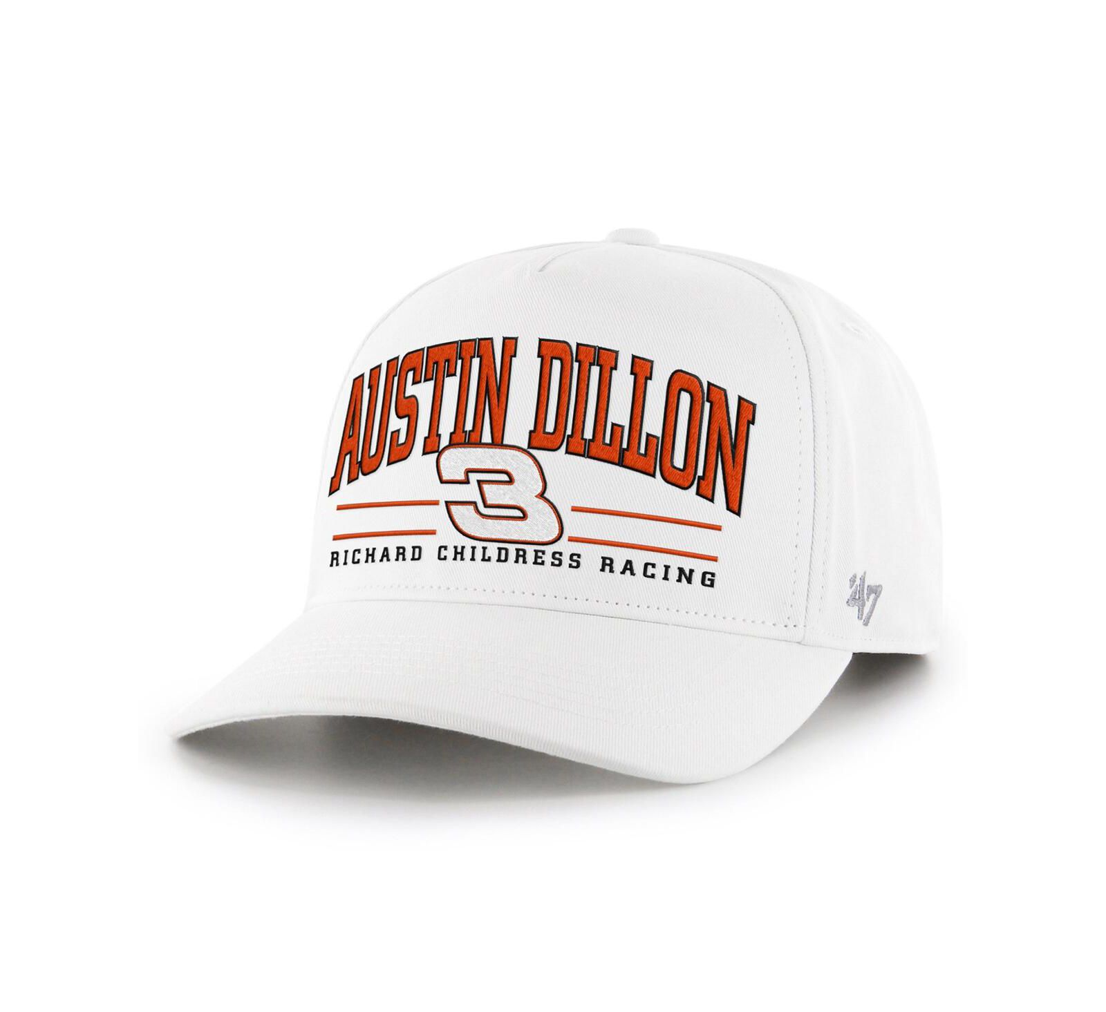 '47 Brand Men's White Austin Dillon Roscoe Hitch Adjustable Hat