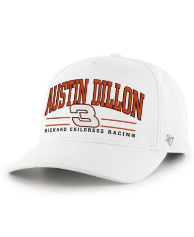 '47 Brand Мужская белая кепка Austin Dillon Roscoe Hitch Adjustable Hat