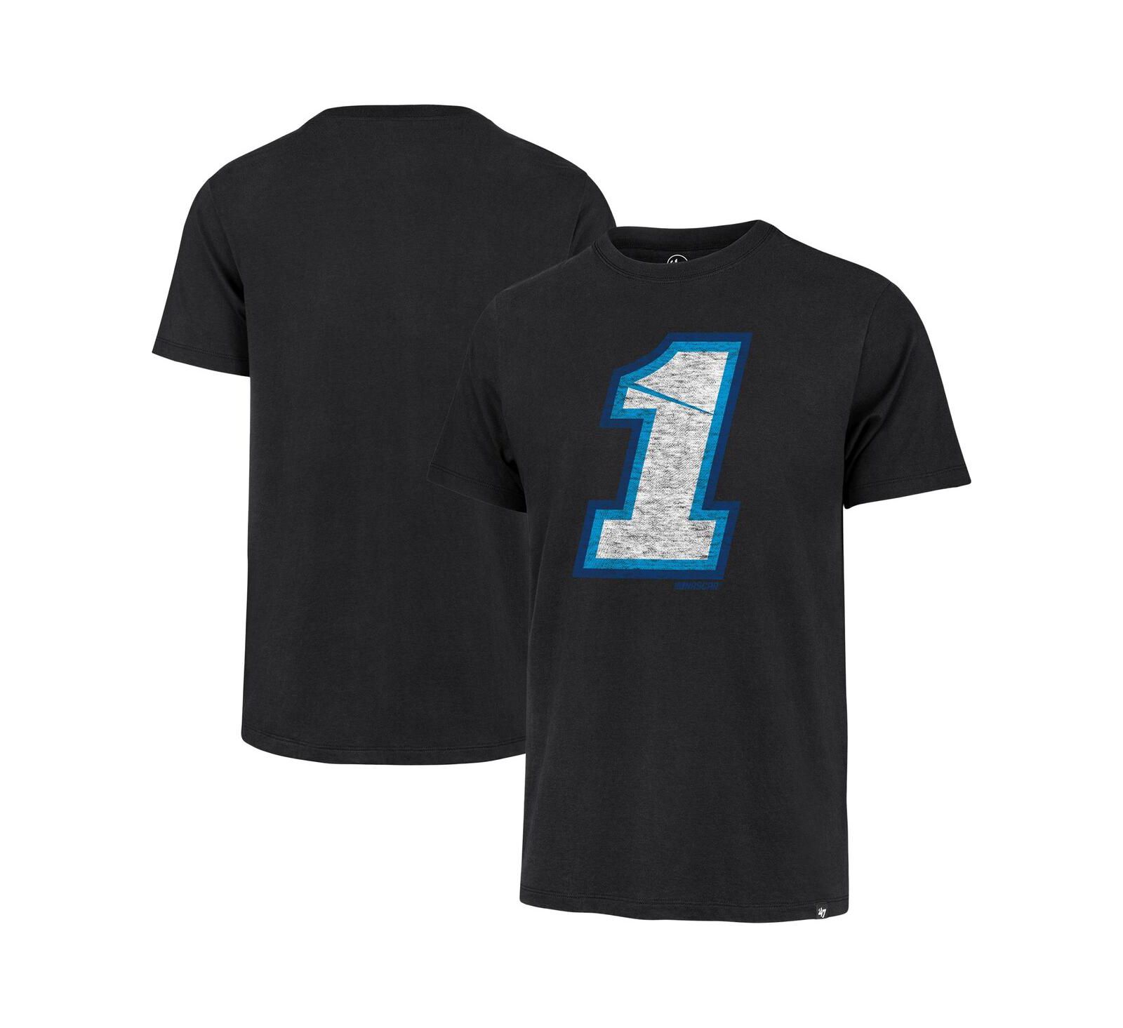 '47 Brand Men's Black Ross Chastain Franklin Distressed T-Shirt
