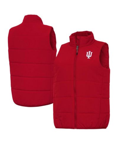 Antigua Женская жилетка Indiana Hoosiers Experience Full-Zip Crimson