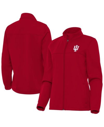 Antigua Женская ветровка Indiana Hoosiers Links 2 Golf Full-Zip