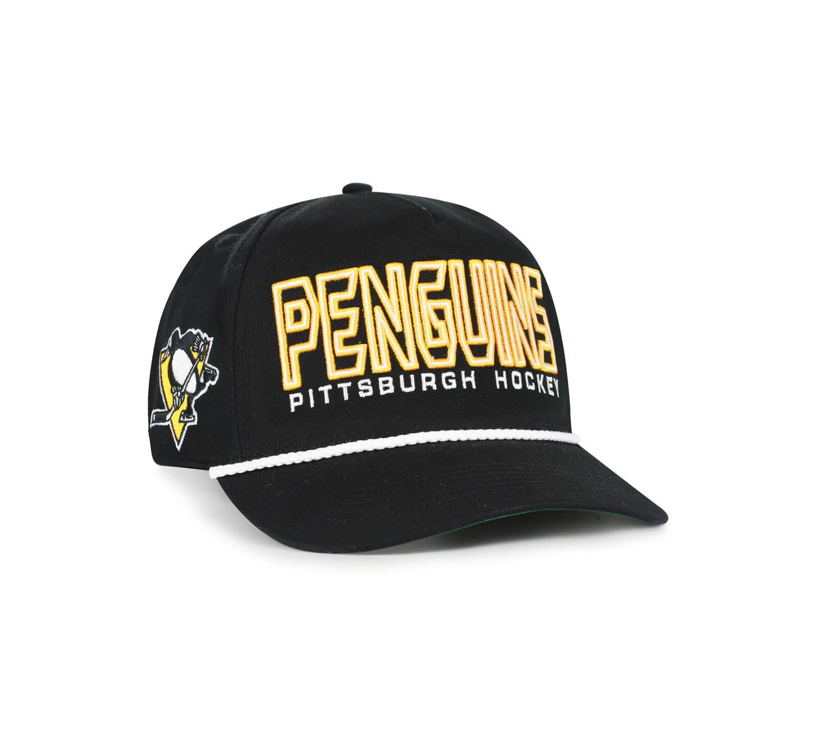 '47 Brand Мужская регулируемая кепка Pittsburgh Penguins Byline Hitch