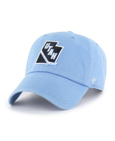 Мужская регулируемая кепка '47 Brand Utah Mammoth Alternate Logo Clean Up светло-голубая