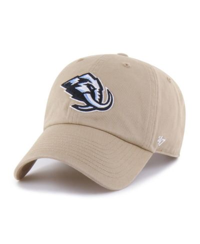 Мужская бейсболка '47 Brand Utah Mammoth, цвет khaki, регулируемая