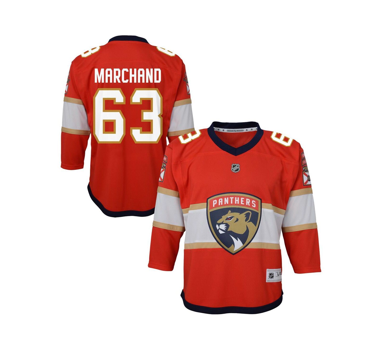 Детская джерси Outerstuff Brad Marchand Red Florida Panthers Home Replica