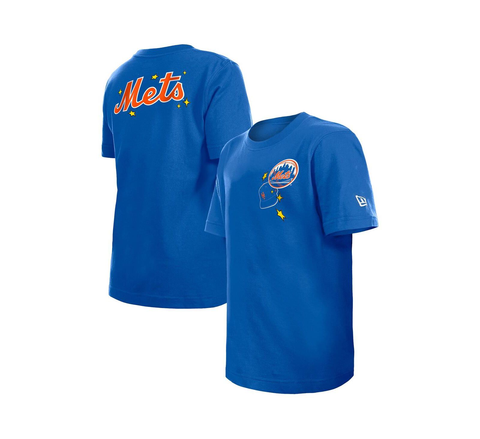 Футболка New Era для мальчиков и девочек Royal New York Mets Stars