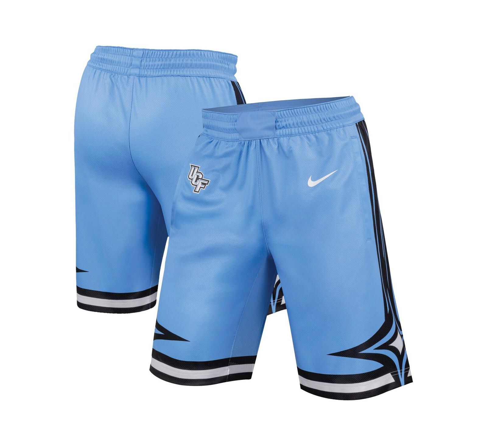 Nike Men's Light Blue UCF Knights Space Game Replica Dri-FIT Basketball Shorts