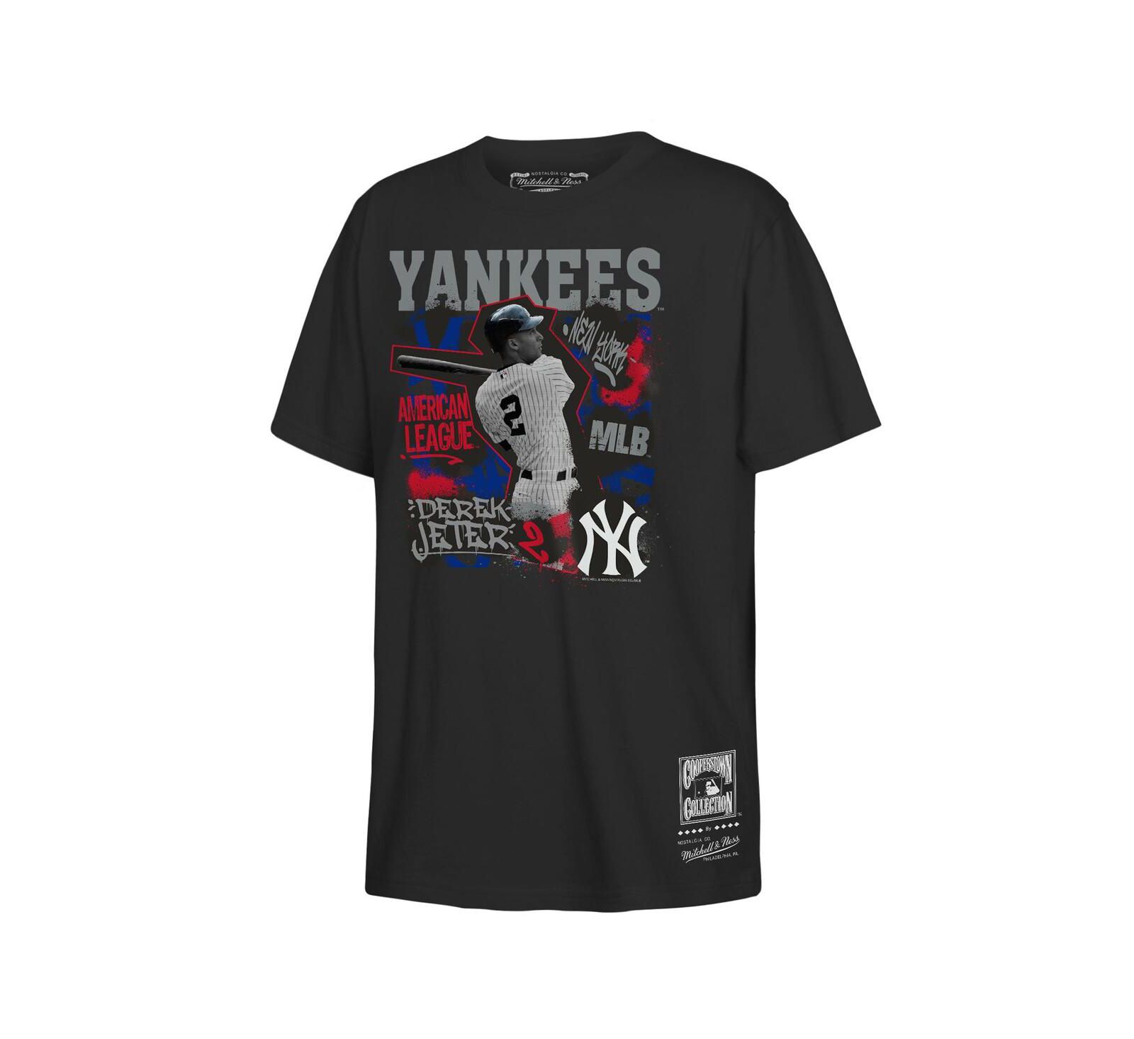 Mitchell & Ness футболка Derek Jeter New York Yankees Cooperstown Star Moment для мальчиков и девочек