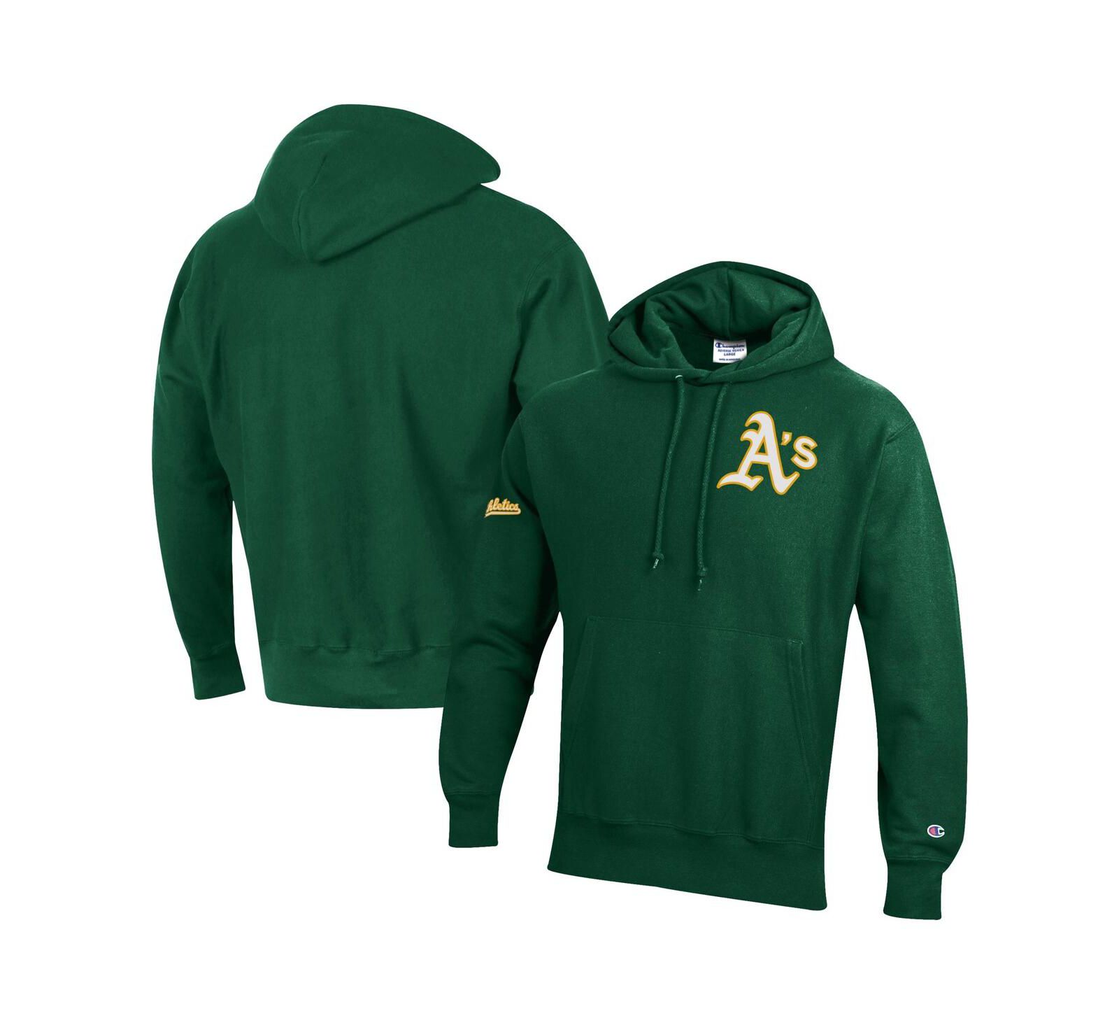 Мужское худи Champion Green Athletics Reverse Weave Chenille