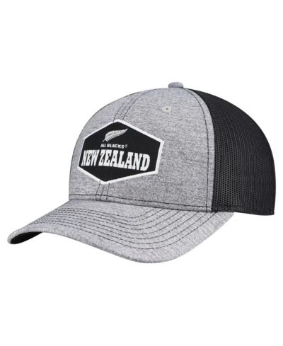 Мужская кепка '47 Brand Gray All Blacks Trucker с нашивкой