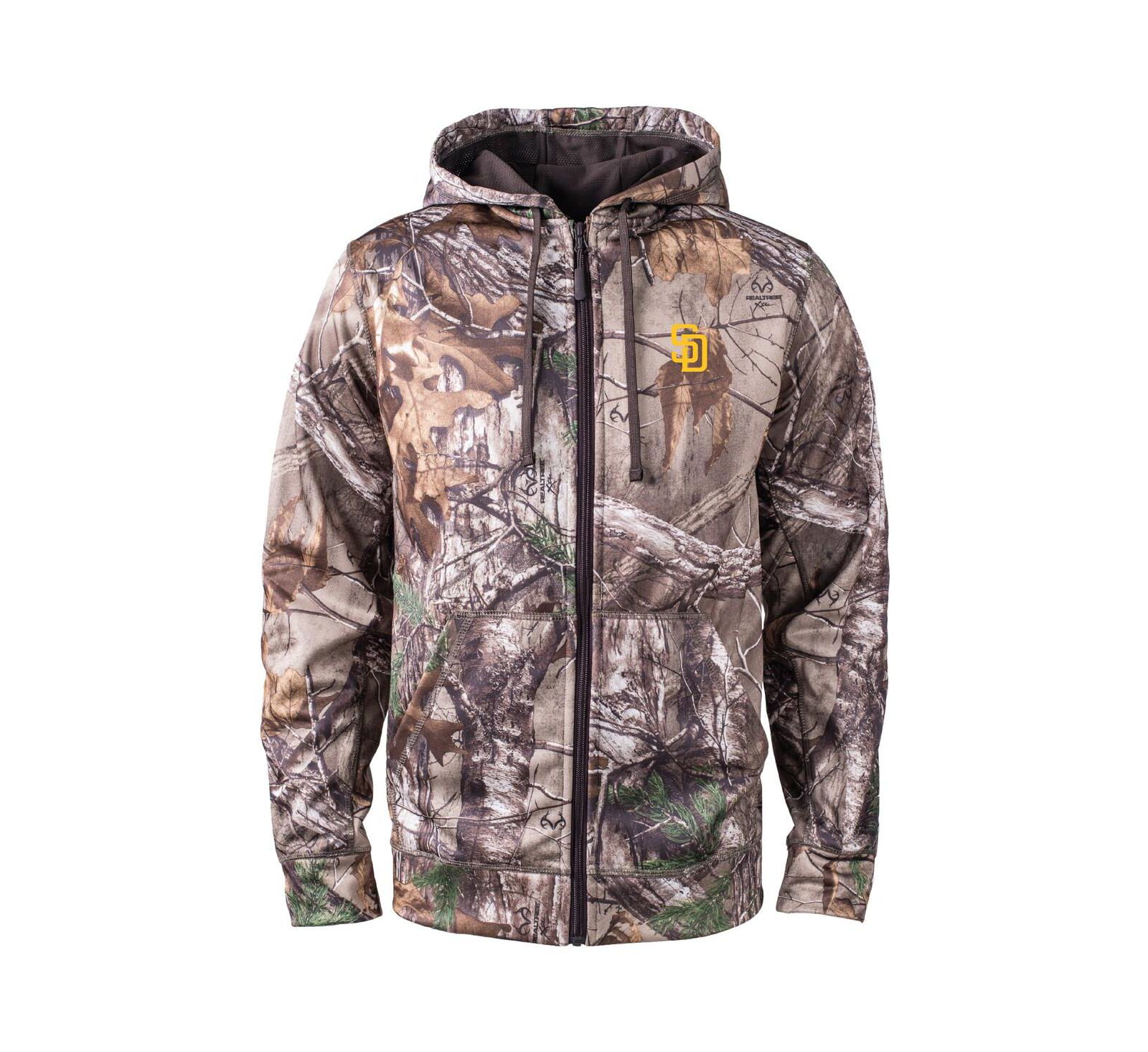 Мужское худи Dunbrooke Camo San Diego Padres Trophy Realtree Full-Zip