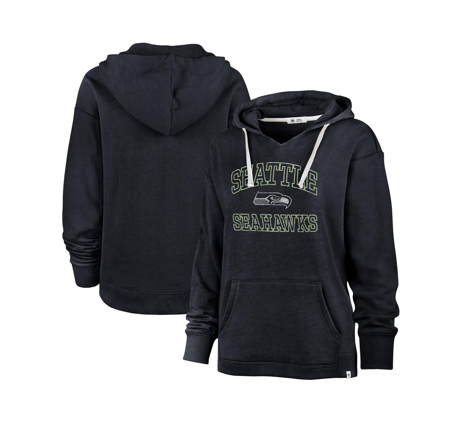 Худи '47 Brand Women's Navy Seattle Seahawks Clarity Naomi