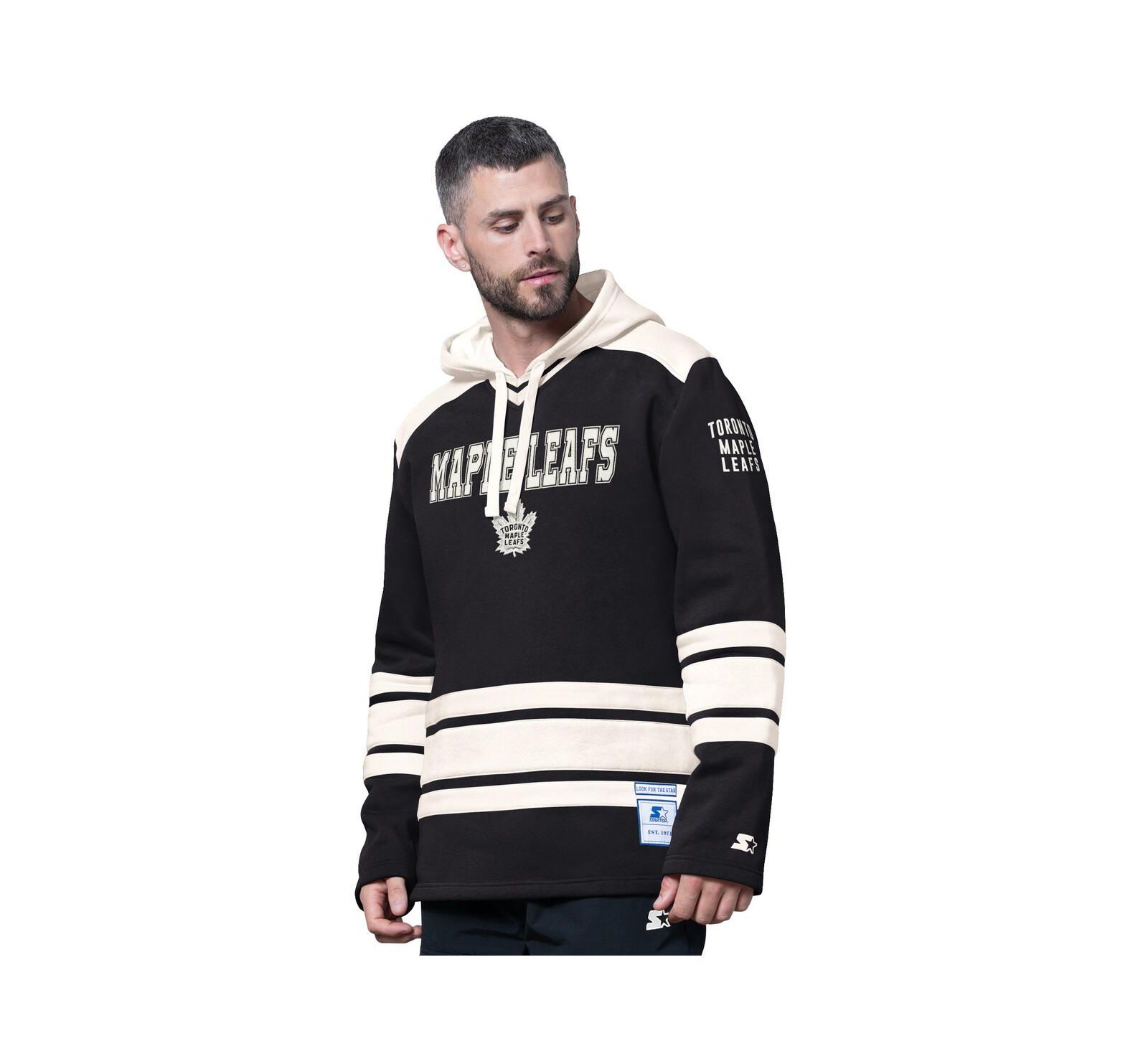 Худи Starter Men's Black Toronto Maple Leaf Slapshot Fashion