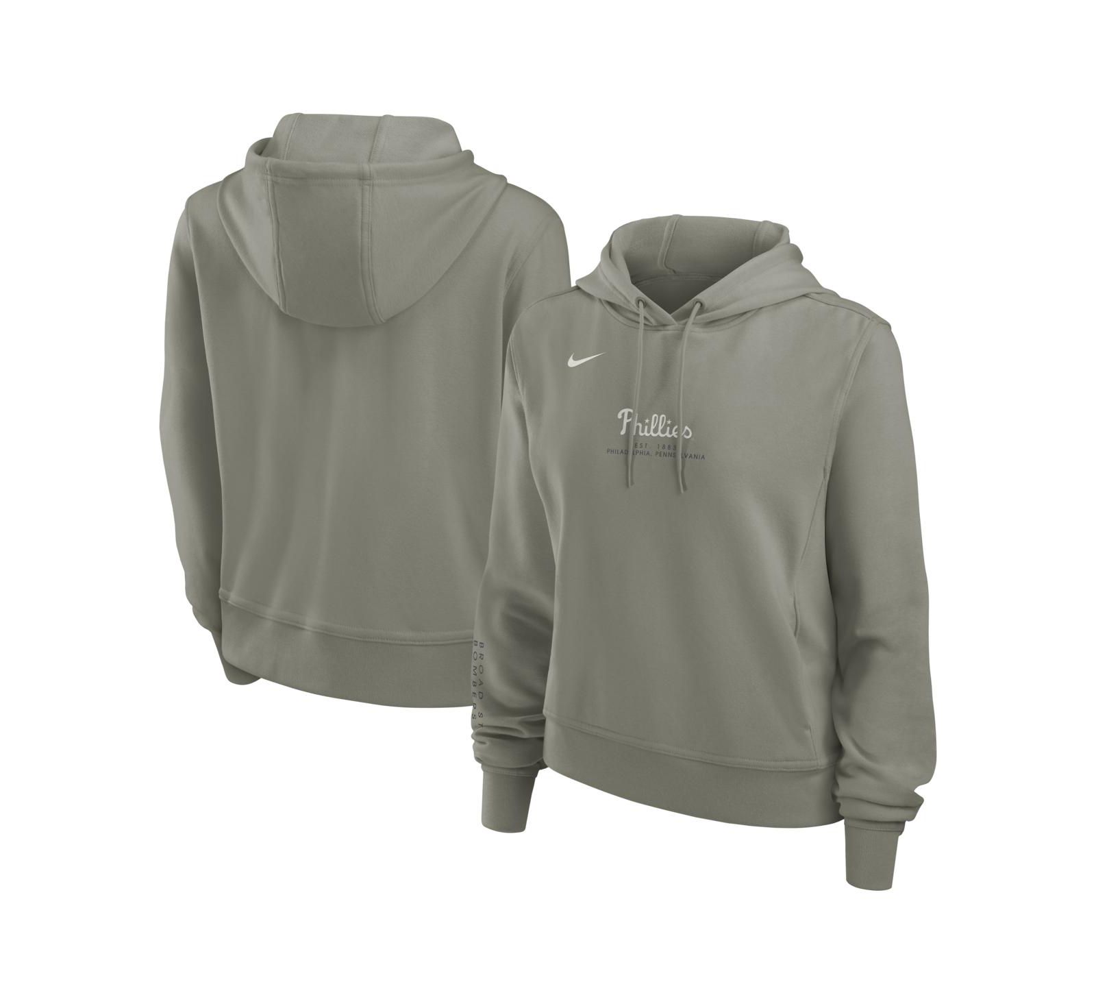 Женское худи Nike Philadelphia Phillies One Dri-FIT Olive
