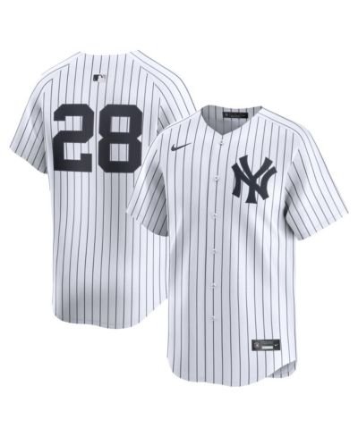 Nike Мужская джерси Austin Wells White New York Yankees Home Limited Player