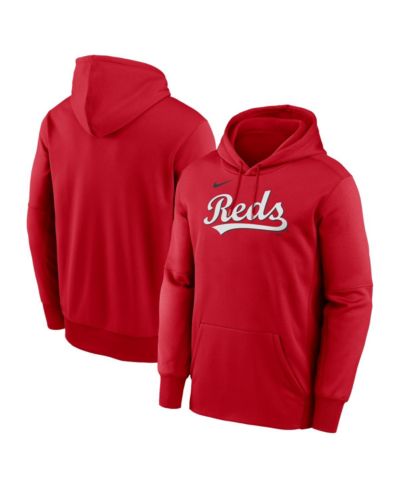 Nike Мужское красное худи Club Cincinnati Reds