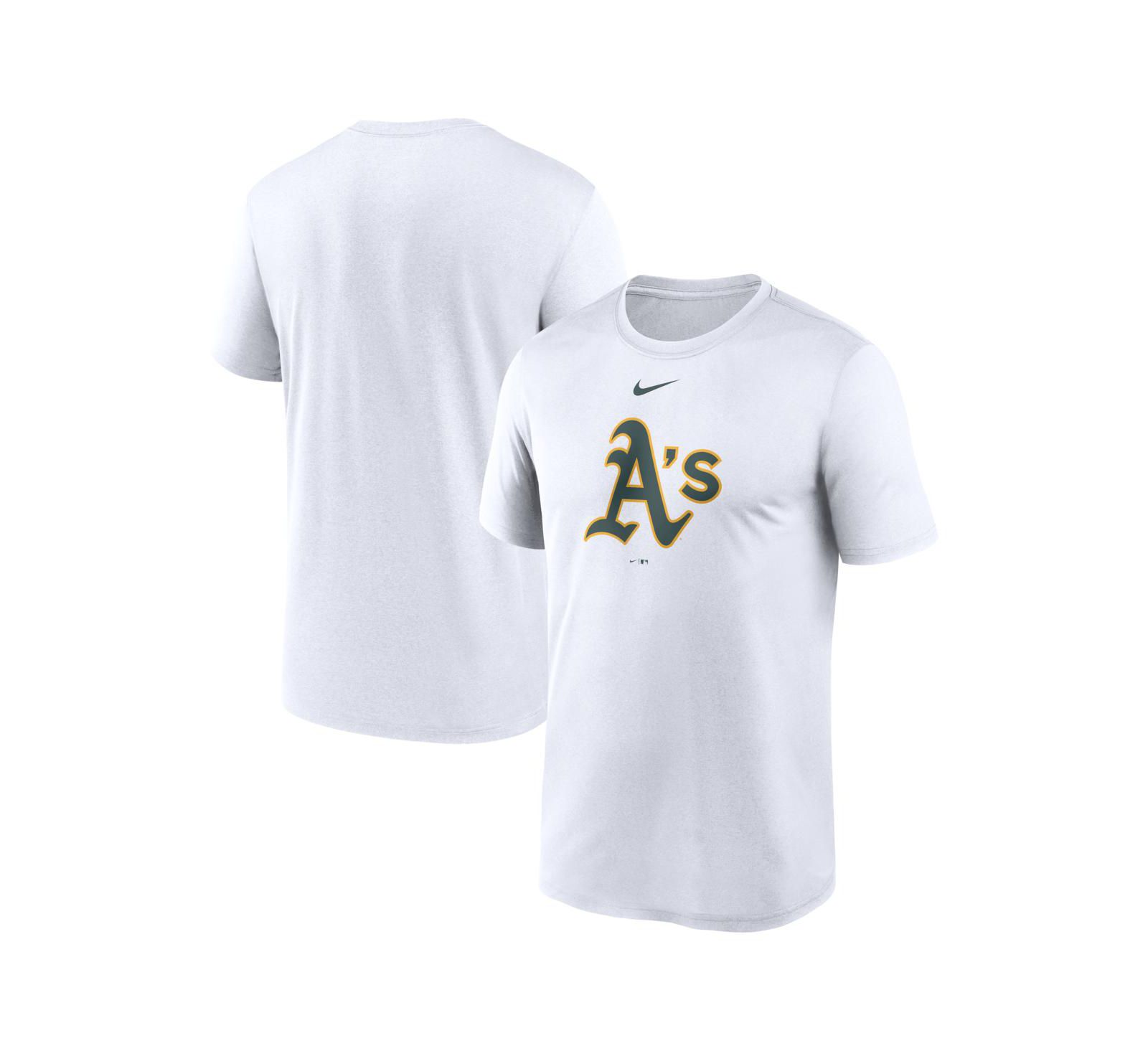 Nike Men's White Athletics New Legend Dri-FIT T-Shirt