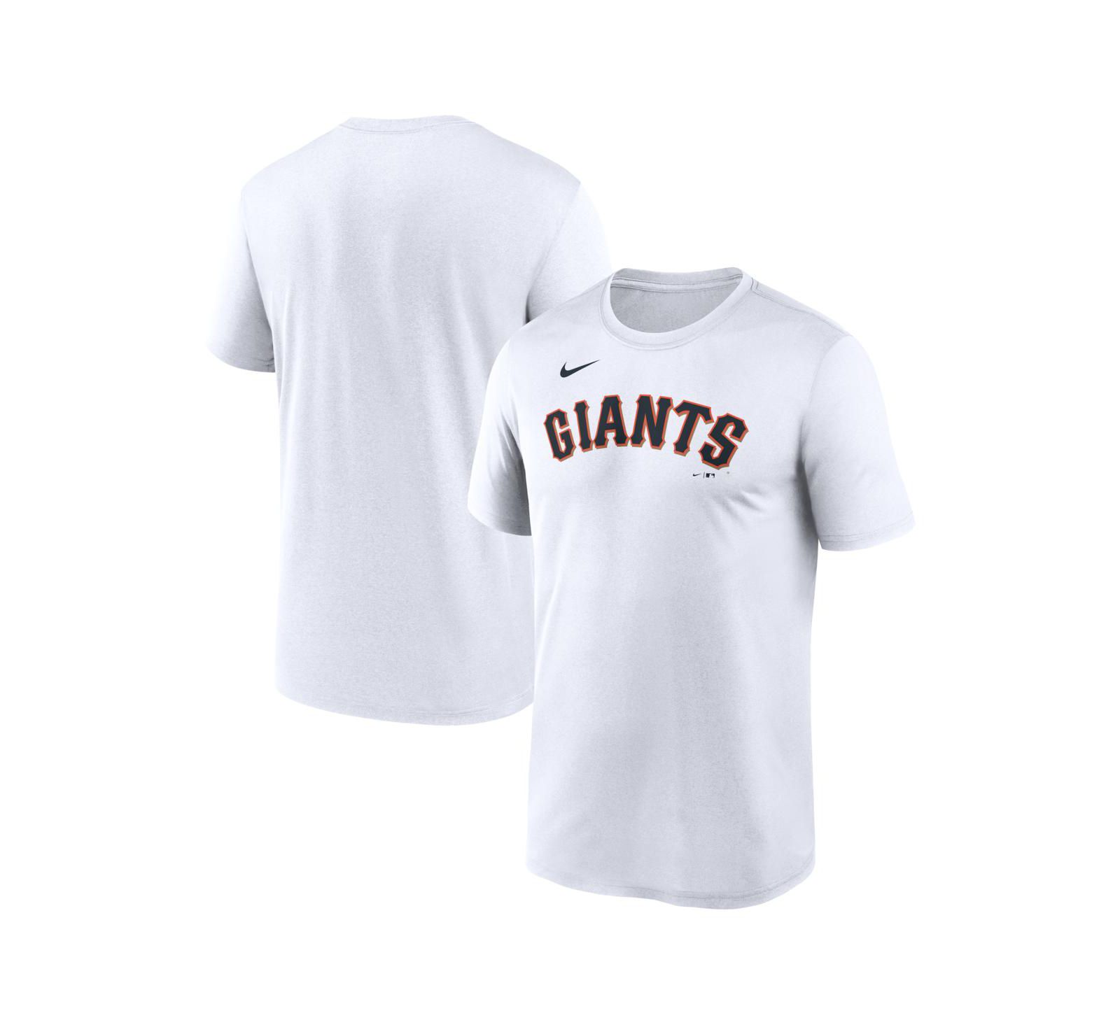 Nike Men's White San Francisco Giants New Legend Wordmark Dri-FIT T-Shirt