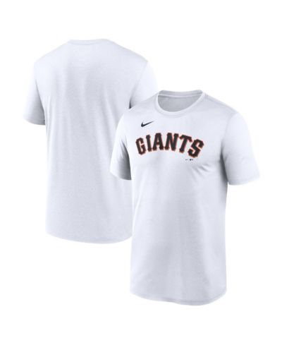 Nike Мужская белая футболка San Francisco Giants New Legend Wordmark Dri-FIT