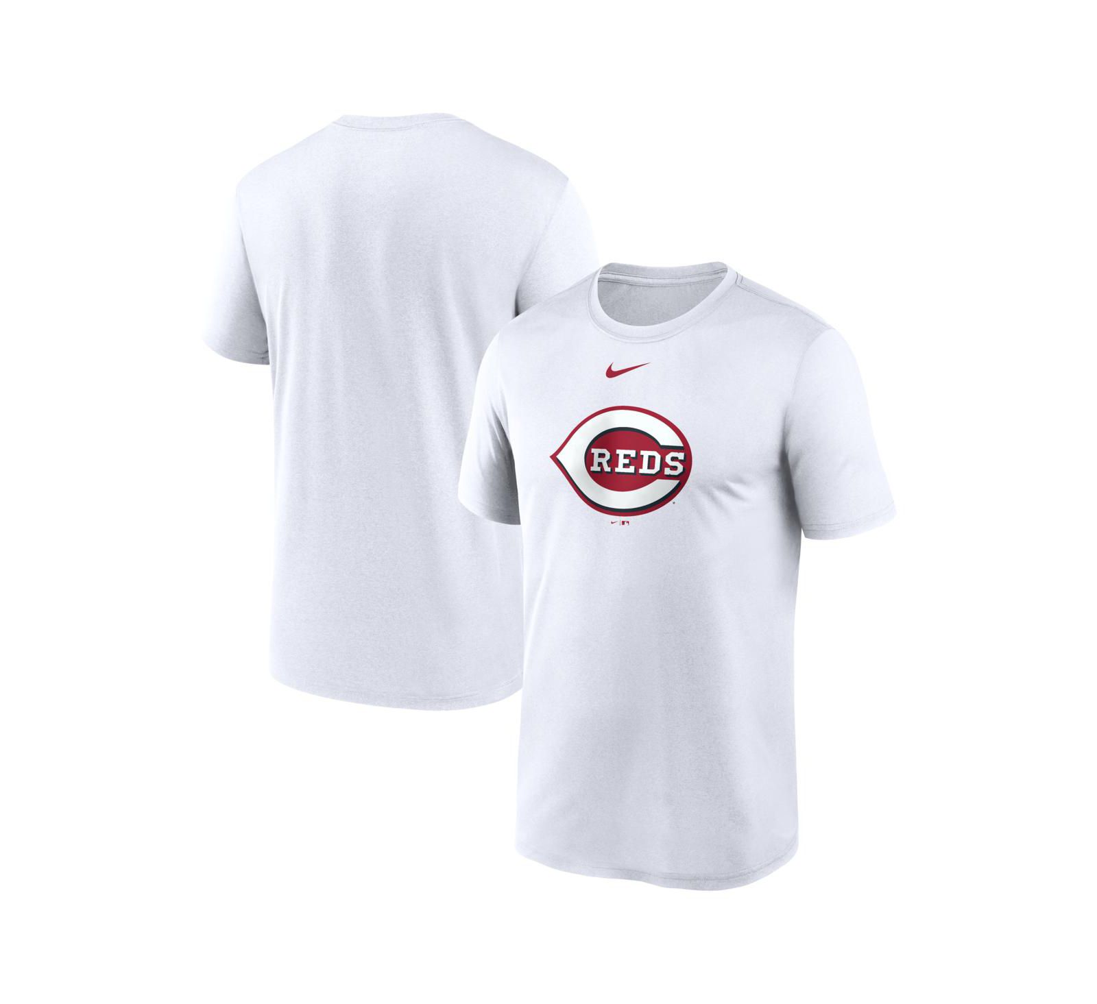 Мужская белая футболка Nike New Legend Dri-FIT с логотипом Цинциннати Редс