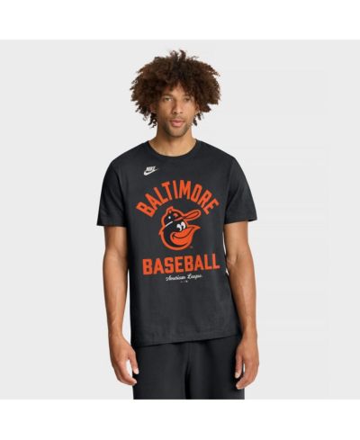 Мужская футболка Nike Black Baltimore Orioles Cooperstown Collection