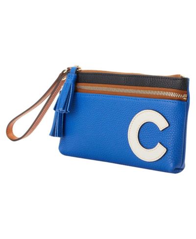 Dooney & Bourke Chicago Cubs Infield Double-Zip Wristlet