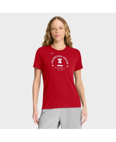 Женская футболка Nike Red Philadelphia Phillies Authentic Collection Dri-FIT
