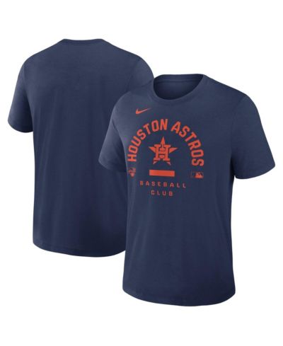 Nike Мужская футболка Houston Astros Authentic Collection Dri-FIT, темно-синяя