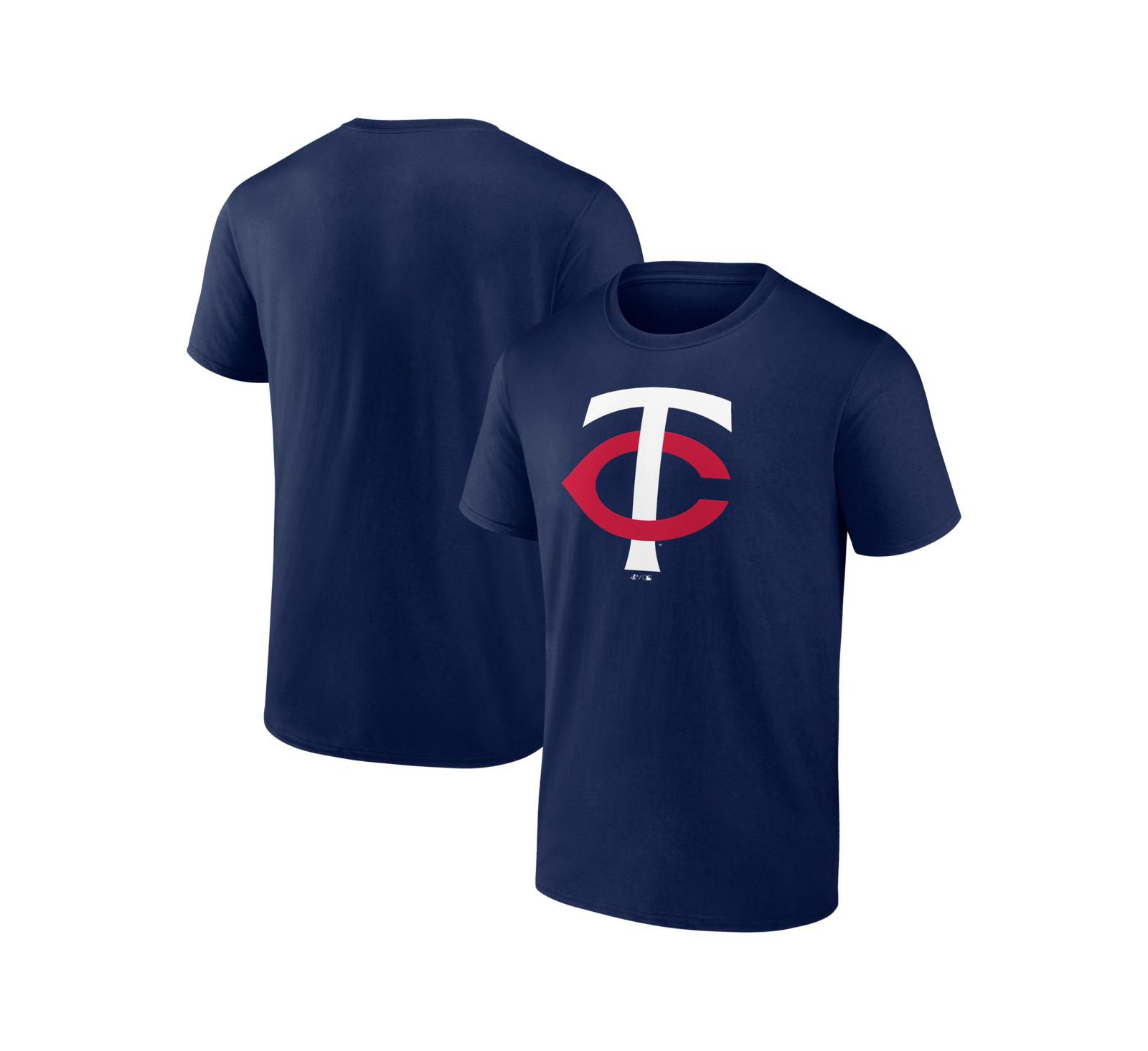 Logo Athletic Men's Navy Minnesota Twins Logo T-Shirt