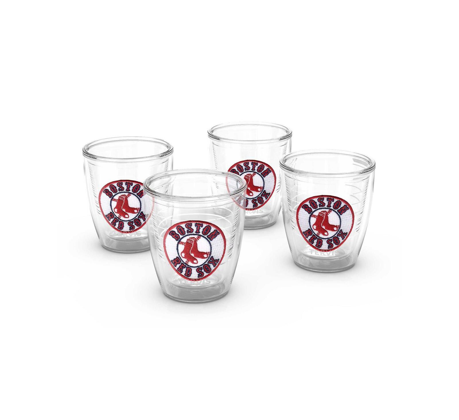 Tervis Boston Red Sox Four-Pack 12oz. Emblem Tumbler Set